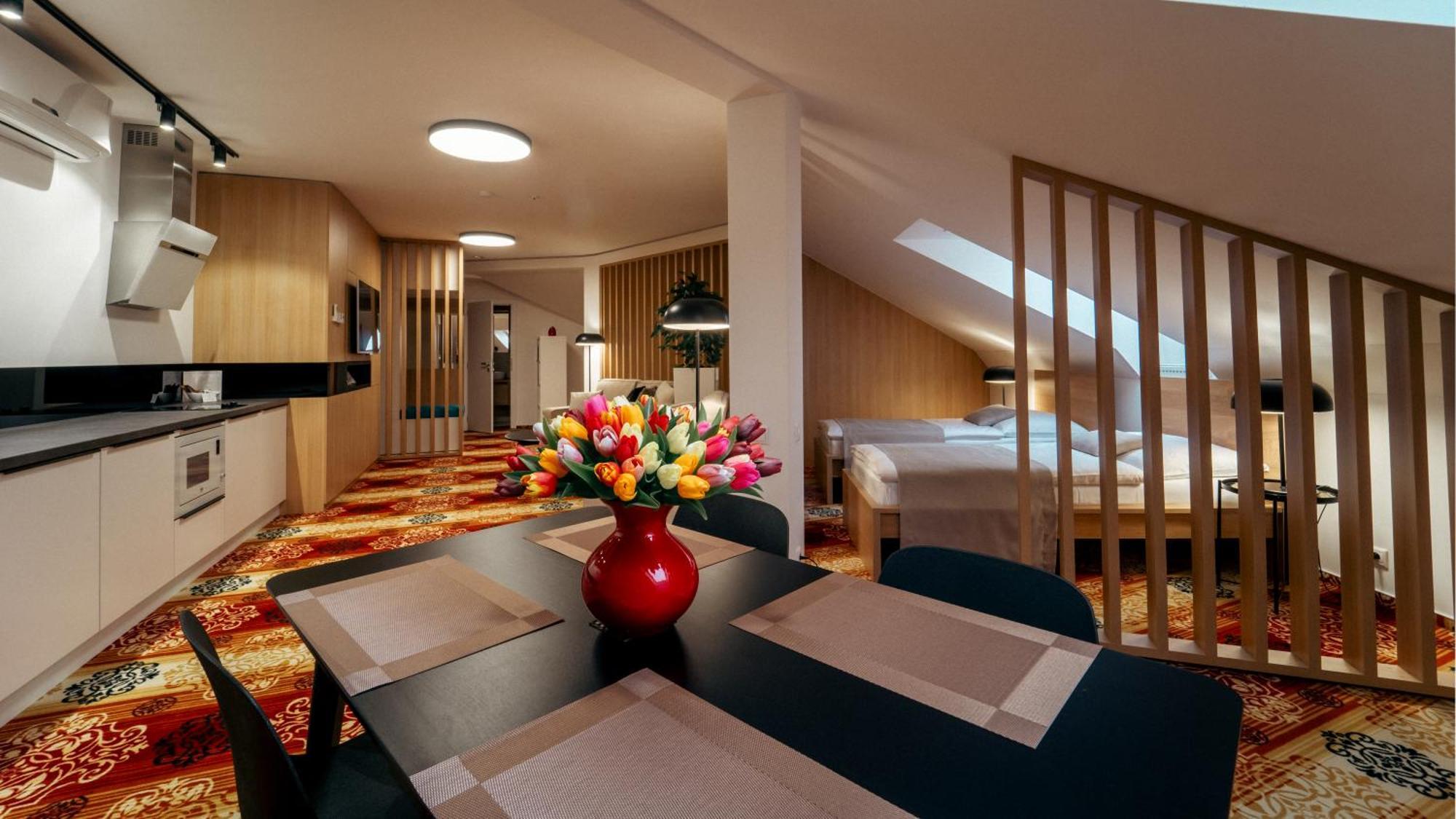 Apartman Richelieu Bardejov Exteriör bild